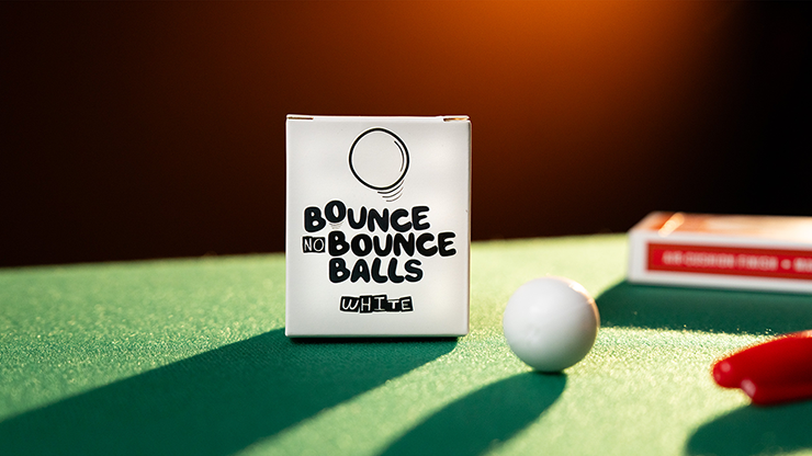 Bounce no Bounce Balls WHITE - Murphy's Magic