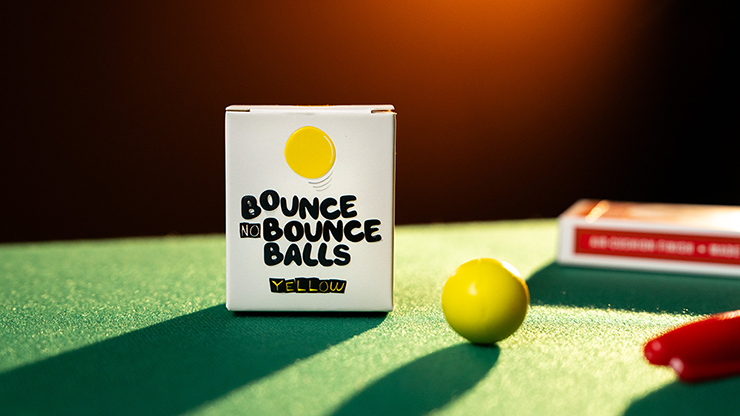 Bounce no Bounce Balls YELLOW - Murphy's Magic