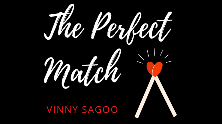 PERFECT MATCH (Gimmicks and Online Instructions) - Vinny Sagoo