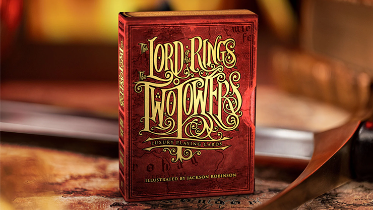 The Lord of the Rings  Two Towers Playing Cards (Foiled Edition) - Kings Wild