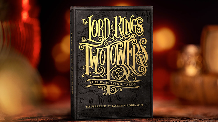 The Lord of the Rings  Two Towers Playing Cards (Gilded Edition) - Kings Wild