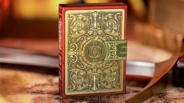 The Lord of the Rings  Two Towers Playing Cards (Foil and Gilded Edition) - Kings Wild