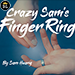 Hanson Chien Presents Crazy Sam's Finger Ring BLACK / SMALL (Gimmick and Online Instructions) - Sam Huang