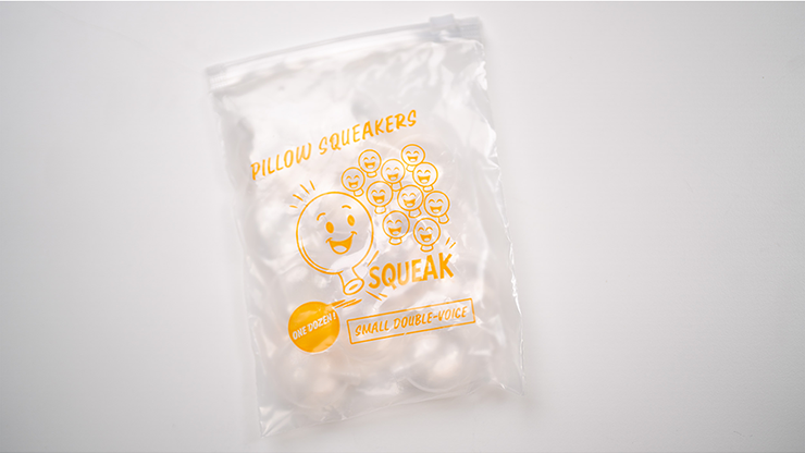 Pillow Squeaker Double Voice (12pk Small) - Murphys Magic