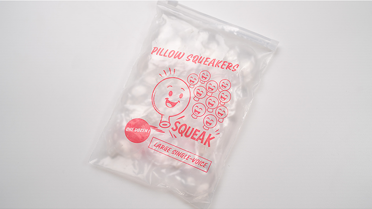 Pillow Squeaker Single Voice (12pk Large) - Murphys Magic