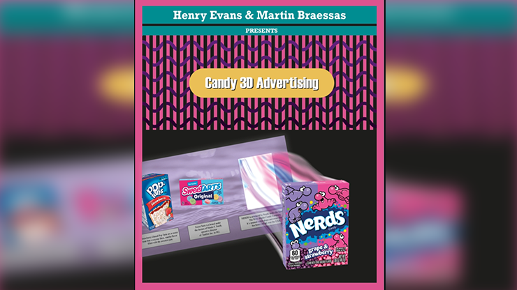 3D Candy Advertisement (Gimmicks and Online Instructions) - Henry Evans and Mysteries