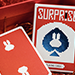 Surprise Deck V5 (Red) Playing cards - Bacon Playing Card Company
