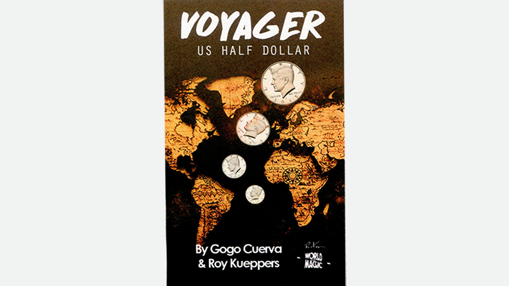 Voyager US Half Dollar (Gimmick and Online Instruction) - GoGo Cuerva