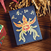 Phoenix and Peony (Blue) Playing Cards - Bacon Playing Card Company