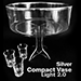 Compact Vase Light SILVER - Victor Voitko