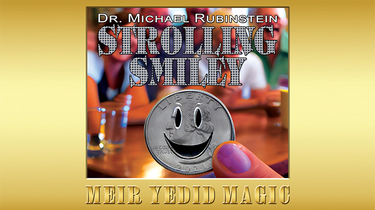 Strolling Smiley (Gimmicks and Online Instructions) - Dr. Michael Rubinstein