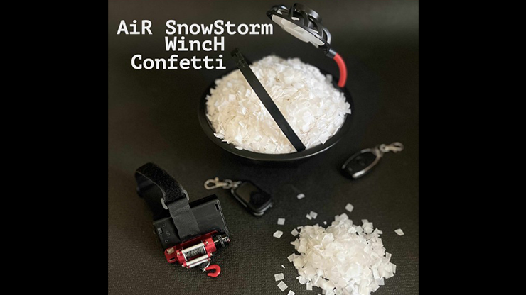 AiR SnowStorm with Winch and Confetti (Gimmick and Online Instructions) - Victor Voitko