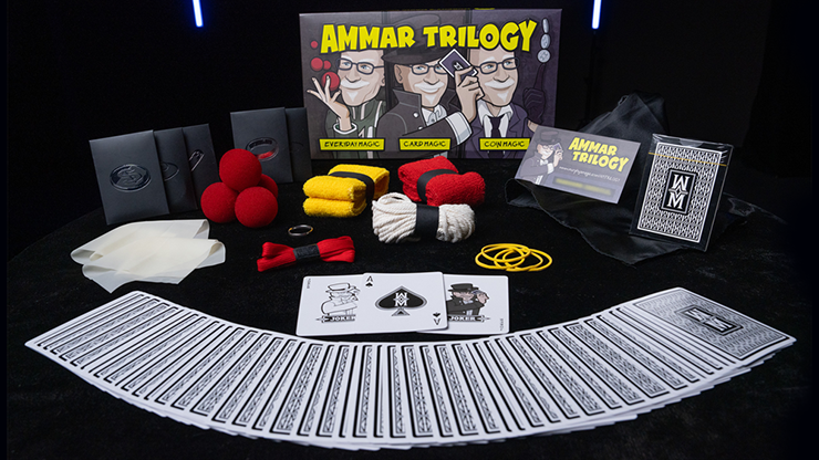 AMMAR TRILOGY SET (Gimmicks and Online Instructions) - Michael Ammar & Murphy's Magic