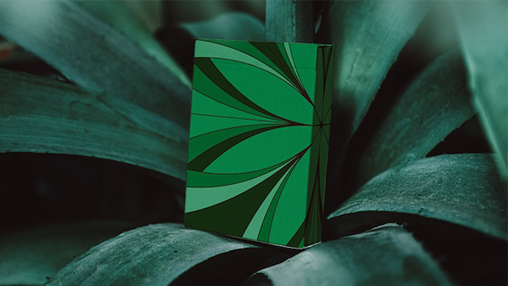 Green Wave Playing Cards - Galaxy Playing Cards