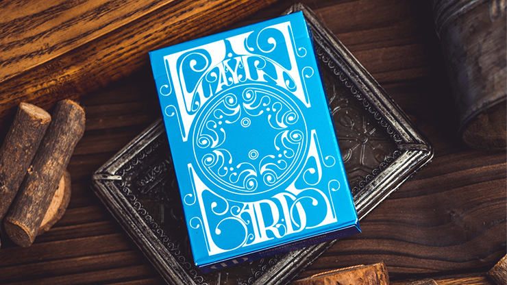 Smoke & Mirrors V9 (Blue Edition) Playing Cards - Dan & Dave