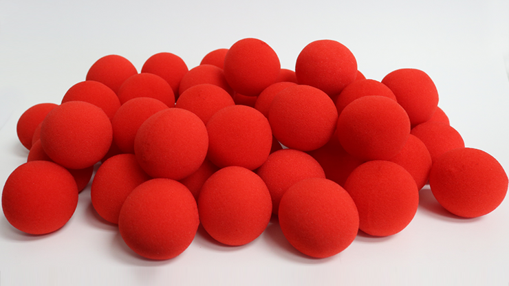 2 inch PRO Sponge Ball (Red) Bag of 50 from Magic - Gosh