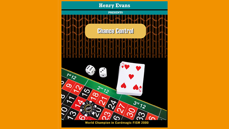 Chance Control Red (Gimmicks and Online Instructions) - Henry Evans