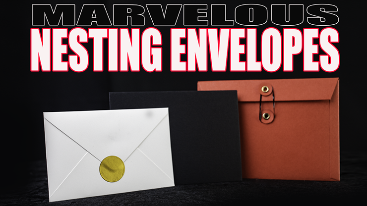 Marvelous Nesting Envelopes (Gimmicks and Online Instructions) - Matthew Wright