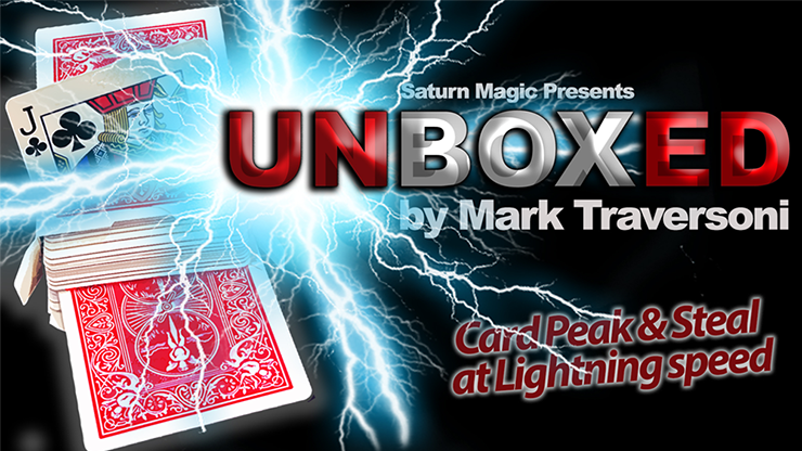 Unboxed Blue (Gimmicks and Online Instructions) - Mark Traversoni