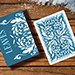 Leaves Winter (Blue) Playing Cards - Dutch Card House Company