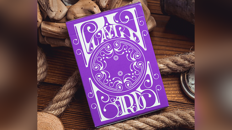 Smoke & Mirrors V9, Purple (Standard) Edition Playing Cards - Dan & Dave