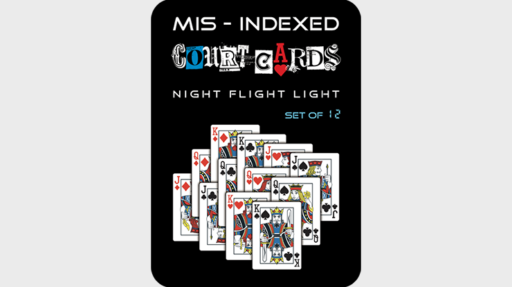 MisIndexed Court Cards (LIGHT)  Pack of 12 - Steve Dela