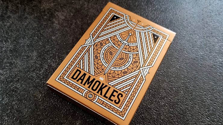 Damokles Cuprum Playing Cards - Giovanni Meroni