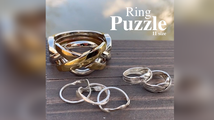 Puzzle Ring Size 11 (Gimmick and Online Instructions)