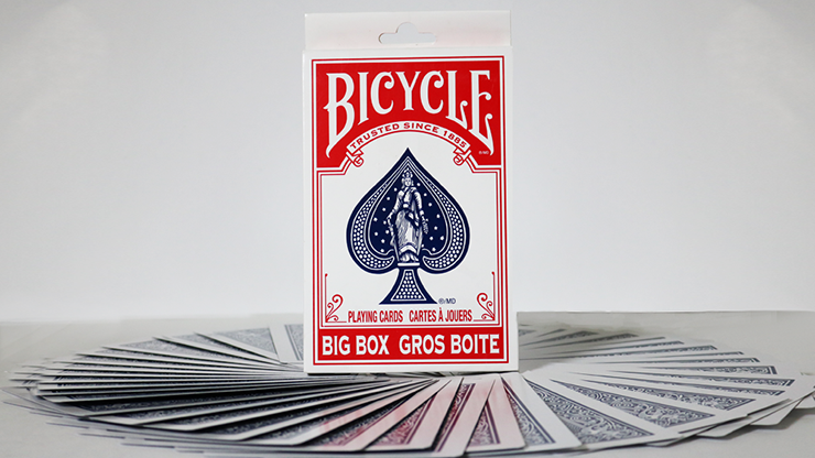 Bicycle Jumbo ESP 50 Cards Blue (10 of each Square, Wavy Lines, Star, Circle and Cross) - Murphy's Magic