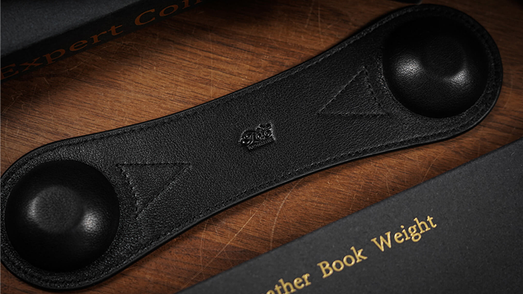 Leather Book Weight (Black) - TCC Presents