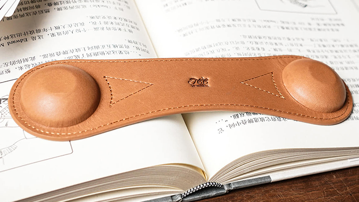 Leather Book Weight (Brown) - TCC Presents