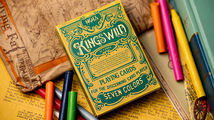 Crayon Playing Cards - Kings Wild Project