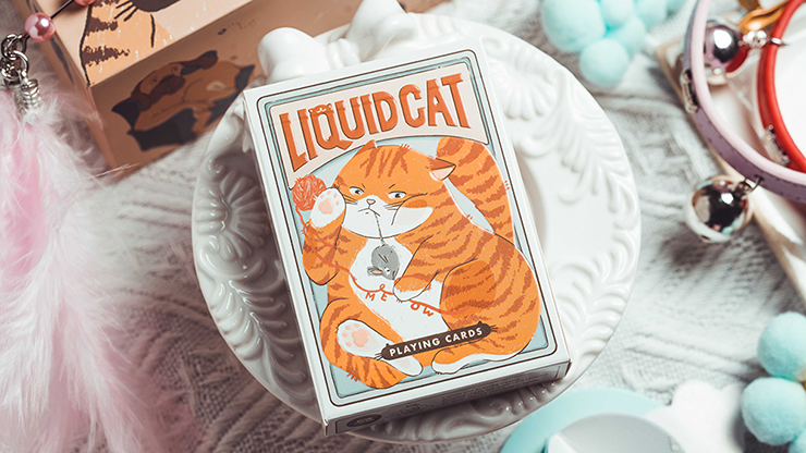 Liquid Cat Playing Cards - 808 Magic and Bacon Playing Card