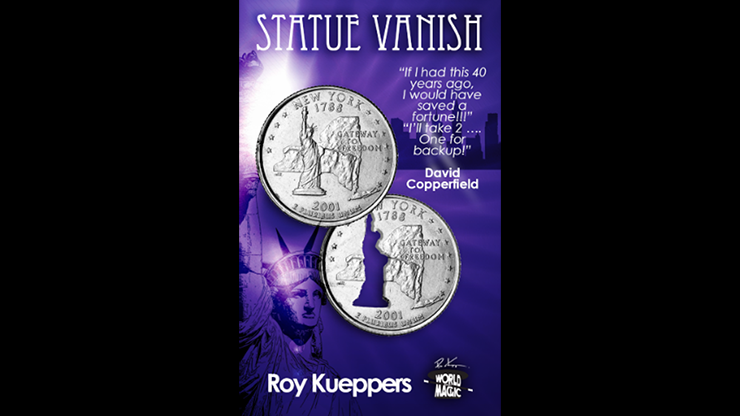 Statue Vanish (Gimmicks and Online Instructions) - Roy Kueppers