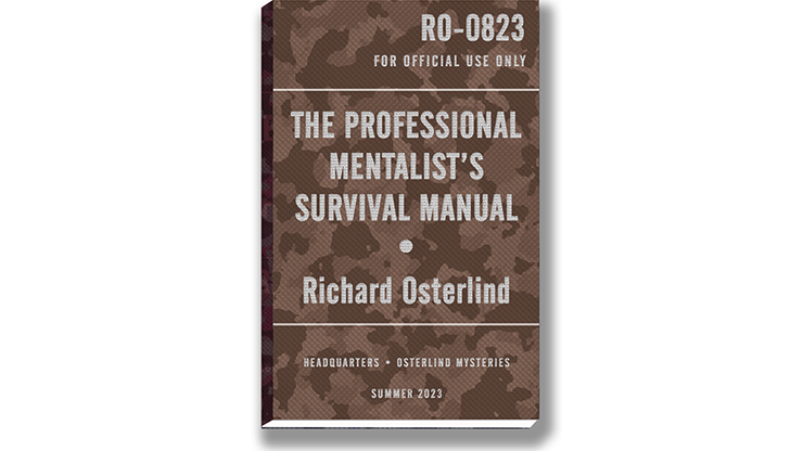 The Professional Mentalist's Survival Manual  - Richard Osterlind  Book