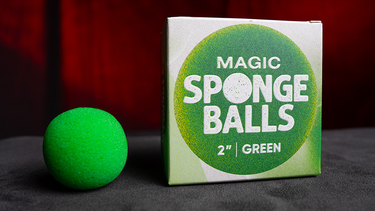 Magic Sponge Balls 4PK GREEN 2 by Murphy's Magic