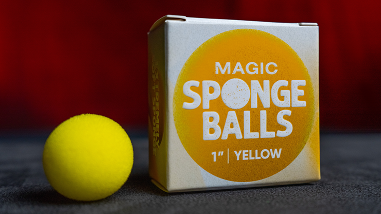 Magic Sponge Balls 4PK YELLOW 1 by Murphy's Magic