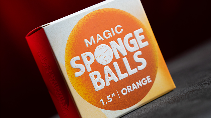 Magic Sponge Balls 4PK ORANGE 1.5 by Murphy's Magic
