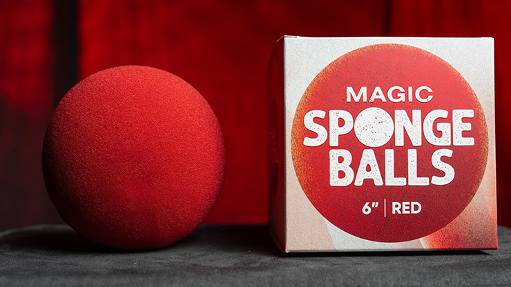 Magic Sponge Balls 1PK RED 6 - Murphy's Magic