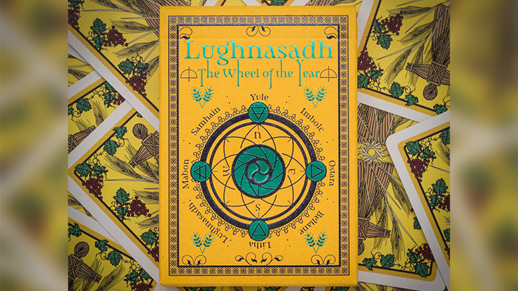 Wheel of the Year Lughnasadh Playing Cards - Jocu