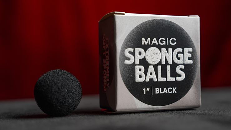 Magic Sponge Balls 50PK BLACK 1 - Murphy's Magic