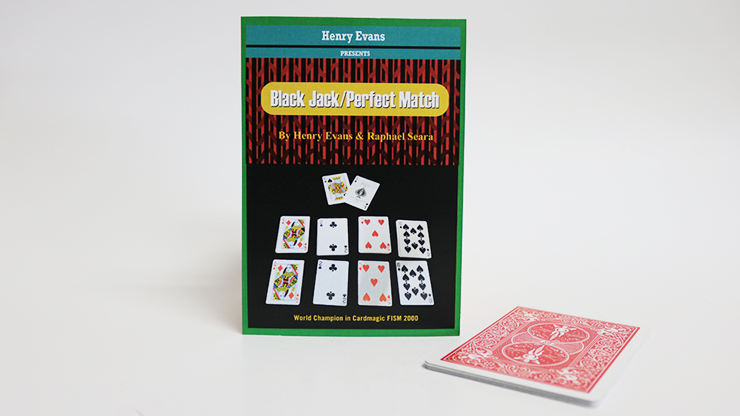 Black Jack/ Perfect Match Red (Gimmicks and Online Instructions) - Henry Evans and Raphael Seara