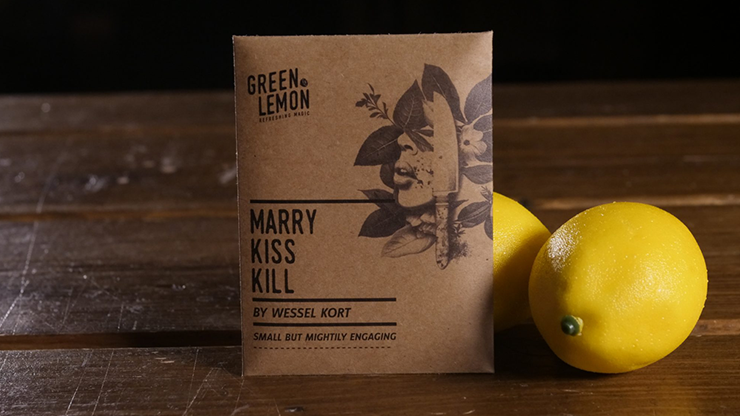 Marry Kiss Kill (Gimmicks and Online Instructions) - Wessel Kort and Green Lemon