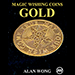 Magic Wishing Coins Gold (12 Coins) - Alan Wong