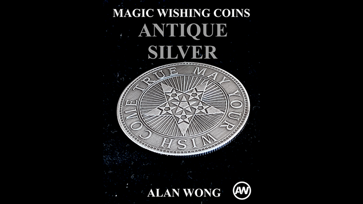 Magic Wishing Coins Antique Silver (12 Coins) - Alan Wong