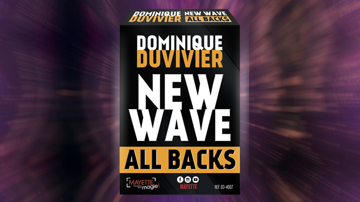 New Wave All Backs (Gimmicks and Online Instructions) - Dominique Duvivier