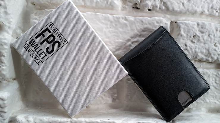 FPS Wallet True BlacK Leather (Gimmicks and Online Instructions) - Magic Firm