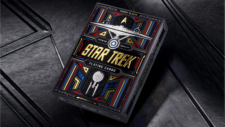 Star Trek Dark Edition (Black) Playing Cards - theory11