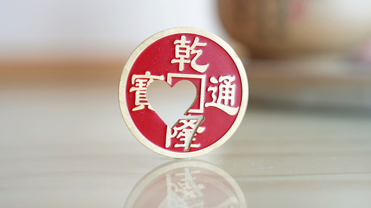 Chinese Coin with Prediction (Red 7H)