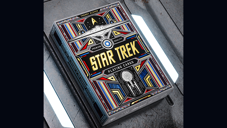 Star Trek Light Edition (White) Playing Cards - theory11